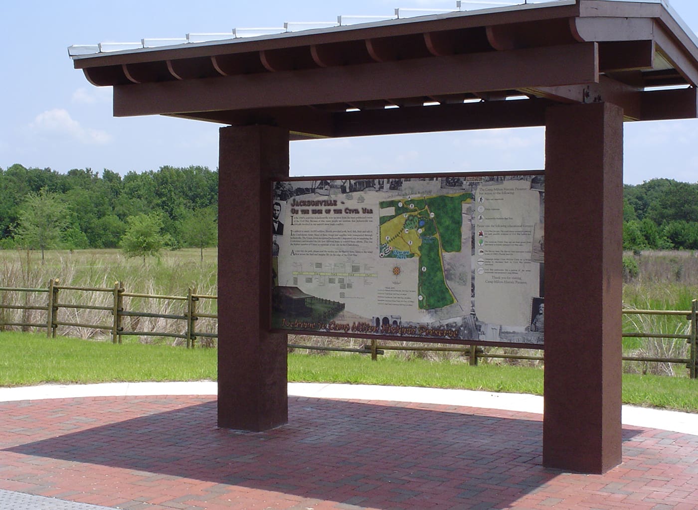 Camp Milton Map