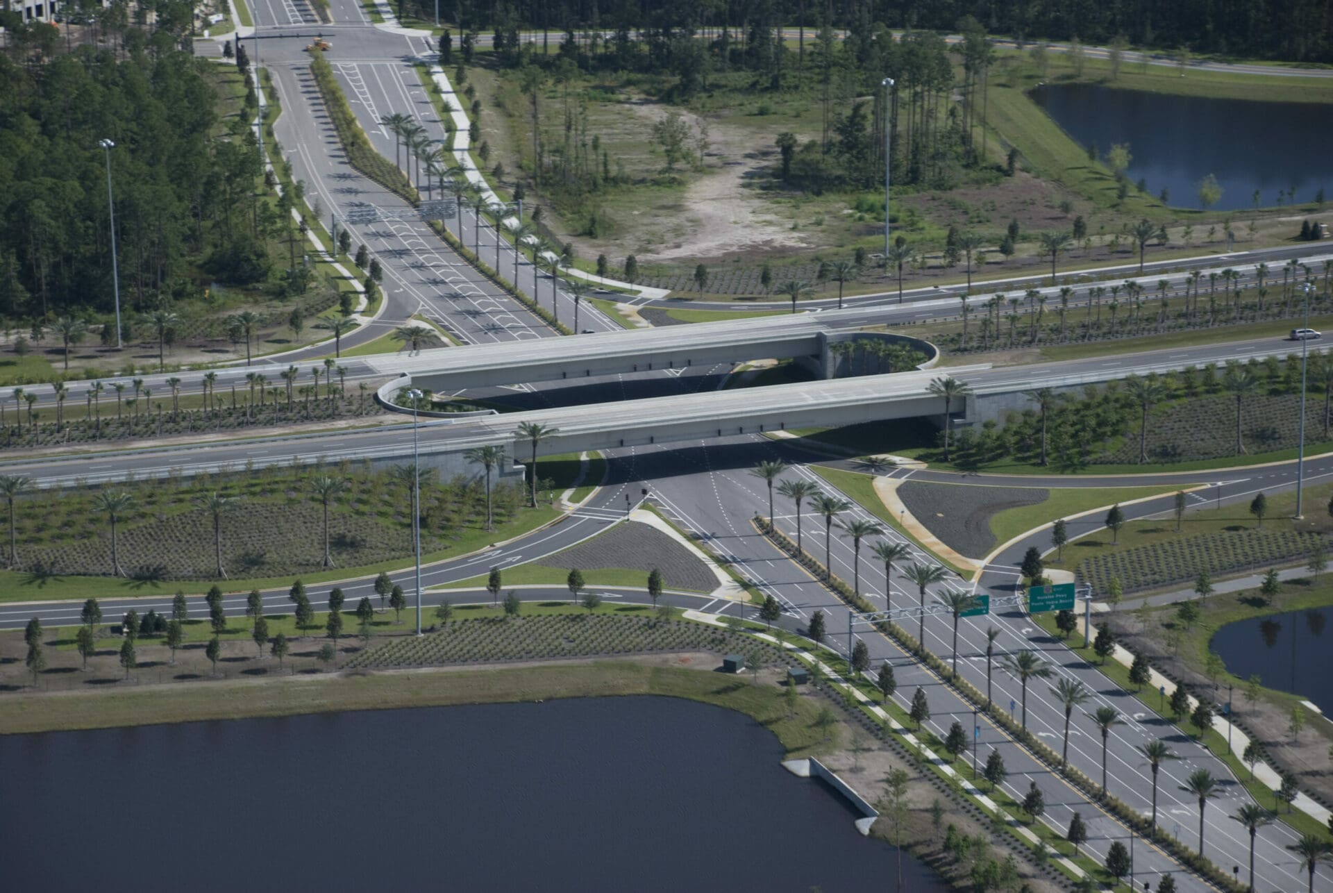 Crosswater Parkway Single Point Urban Interchange